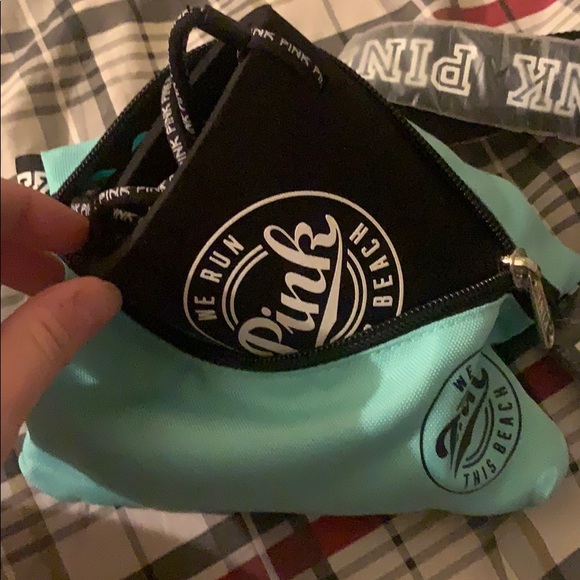 Pink fanny pack with drink kozie - Picture 4 of 4